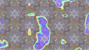 Soyut çiçek çizim kalıbı arka planı. Gri renklerde. Raster illüstrasyonu. Küçük çiçekteki sevimli çiçek deseni. Raster deseni.