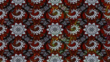 Çiçekli zambakların eskiz geçmişi. Çiçek tasarımı için inanılmaz bir kolaj cenneti tarzı. Parlak çiçekli kolaj çiçekleri gri ve siyah.