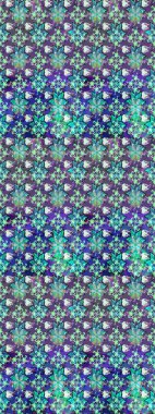 Çiçekli çiçek deseni, suluboya. Mor ve mavi renkte çiçekler. Renkli bahar temalı eskiz kalıbı. Düz Çiçek Elementleri Tasarım Raster illüstrasyonu.