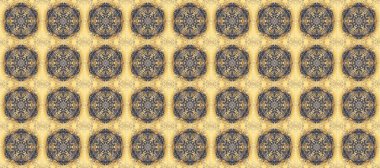 Geleneksel oryantasyon süsü. Kusursuz klasik raster altın desenli. Gri ve bej renklerde altın elementlerle kusursuz desen. Klasik vintage arkaplan.