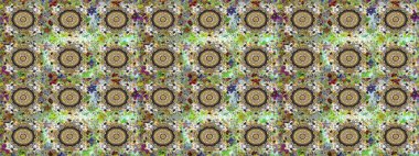 Gri ve nötr kıvırcık çiçekler gri ve nötr renklerde şekillenir. Raster illüstrasyonu. Klasik çiçek tasarım elementleri.