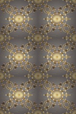Mavi üzerinde kusursuz desen, altın elementli siyah renk. Parlak dantel, stilize çiçekler, şal desenli. Hassas altın deseni açın. Kusursuz altın desenli bukleler. Doğu tarzı arabesk. Raster.