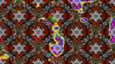 Raster deseni. Karalama çiçekleri çizim kalıbı. Sanat ilham verici ve kahverengi tarzı çiçekler ve arka plan bırakır. Gri ve kahverengi el çizimi desen.