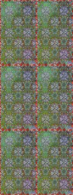 Güzel karalamalar çiçekler ile sorunsuz çiçek desenli. Raster resim. Güzel kumaş deseni. Sevimli çiçek desenli küçük çiçek.