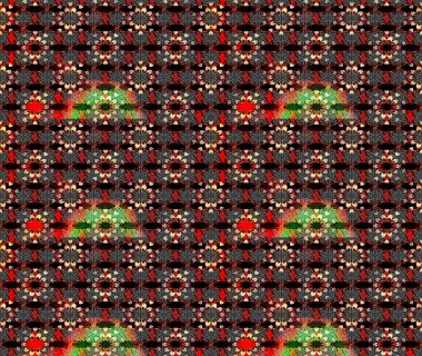 Raster illüstrasyonu. Çiçekler, dallar, bitkiler ve çiçekler. El çizimi. Güzel kumaş deseni.