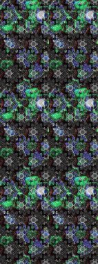 Scenic flower pattern on black and gray colors. Stylish invitation for valentines day and greeting card concept. Top view, soft style. Floral composition, hand painted, delicate template.