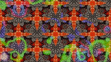 Küçük çiçekteki sevimli çiçek deseni. Bej renkte çiçekler.