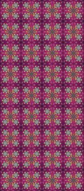 Mor, gri ve kahverengi yerine altın rengi klasik barok çiçeksiz desenler. Mor, gri ve kahverengi renklerde altın element. Süslü raster dekorasyonu. Lüks, kraliyet ve Viktorya dönemi konsepti.