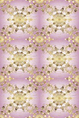 Paisleys zarif çiçek desenli arkaplan duvar kâğıdı çizimi. Klasik stil, modern 3D çizgili sanat eseri. Tarafsız ve bej desenli desenli çiçek yaprakları ve süsler..