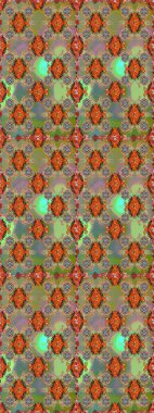 Yeşil ve nötr renklerde çiçekler. Düz Çiçek Elementleri Tasarımı. Güzel çiçek deseni. Renkli Bahar Teması Kusursuz Arkaplan.