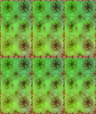 Sulu boya tarzında yeşil kahverengi çiçekli zarif, pürüzsüz desen, tasarım elementleri. Düğün davetiyeleri için çiçek deseni, tebrik kartları, hatıra defteri, baskı, hediye paketi, imalat. Düzenlenebilir.