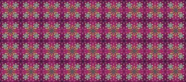 Mor, gri ve kahverengi yerine altın rengi klasik barok çiçeksiz desenler. Süslü raster dekorasyonu. Mor, gri ve kahverengi renklerde altın element. Lüks, kraliyet ve Viktorya dönemi konsepti.