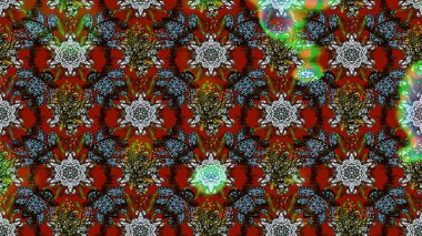 Raster illüstrasyonu. Moda arka planında parlak buketler. Kumaş, duvar kağıdı ve kağıt üzerine baskı yapmak için gelişen arka plan. Eski usul küçük çiçekli şirin bir eskiz deseni..