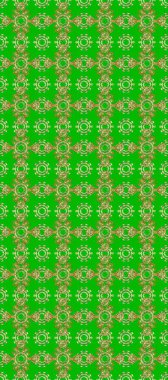 Damask seamless repeating pattern. Golden element on green and brown colors. Gold floral ornament in baroque style. Antique golden repeatable wallpaper.