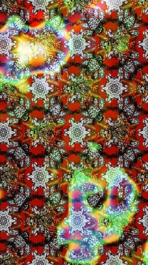 Vadinin gri renkli çiçekleri. Çiçeksel çizim kalıbının çizimi.