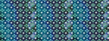 Halk tarzı. Modern çiçek arkaplanı. Parlak renkli çiçekleri olan ve mavi ve nötr renklerde yaprakları olan harika bir çiçek deseni. Moda baskıları için zarif bir şablon.