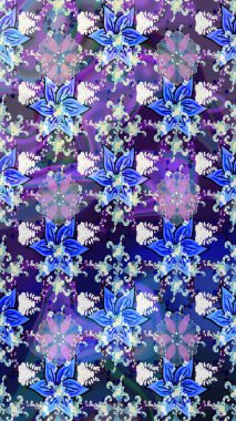 Çizim çiçek deseni duvar kağıdı, web sitesi arka planı, ambalaj kağıdı, davetiye, broşür, afiş veya web sitesi için kullanılabilir. Karalama elementleri. El çizimi Raster illüstrasyonu.