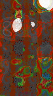 Raster. Sabıka fotoğraflarında, bebek kıyafetlerinde, duvar kâğıtlarında, paket kutularında falan kullanılabilir. Zarif, parlak ve eskiz kahverengi ve gri çiçek desenli tasarım.