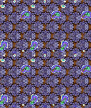 Raster Güzel kumaş deseni. Çiçek arkaplan ile soyut zarafet çizim deseni.