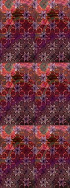 Raster illüstrasyonu. Güzel kumaş deseni. Bahar çiçekli güzel bir çiçek deseni..