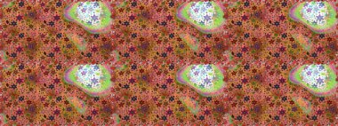 Eskiz geçmişi. Eski usul. Tomurcukları papatya çiçekleri olan sevimli bir çiçek deseni. Raster illüstrasyonu. Kumaş, tekstil, duvar kağıdı baskısı için. Miles Fleur, dandik süs.