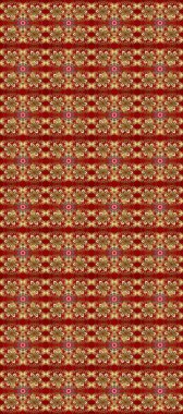 Kış kar dokusu duvar kağıdı. Kırmızı, kahverengi ve bej renklerde altın kar taneleri. Noel altın kar tanesi kusursuz desen. Sembol tatili, yeni yıl kutlaması, altın desenler..