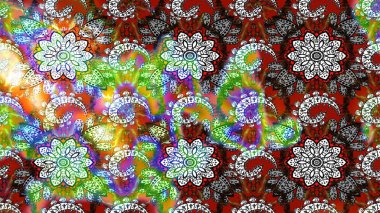 Çiçekler suluboya tarzında gri ve yeşil renklerde. Üzerinde gri ve yeşil renkler olan çiçek deseni çiz..