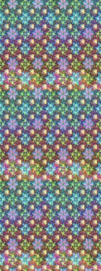 Kusursuz etnik tasarım. Yatak çarşafları, ceket, paket tasarımı, kumaş ve moda kavramları için tekstil baskısı. Çiçekleri, deniz kabukları, mandalaları ve suluboya efektleri olan deniz altyapısı.