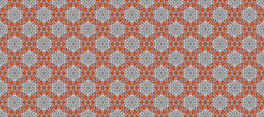 Güzel suluboya çiçekler, parlak resimler ilham verici, beyaz ve turuncu çiçek desenli dikişsiz arka plan. Raster..