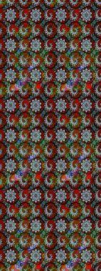 Tekstil veya kitap kapakları, imalat, duvar kağıtları, baskı, hediye paketi ve yapıştırma kitabı için çiçek eskizi geçmişi. Raster illüstrasyonu. Küçük ölçekli çiçeklerdeki basit sevimli desen.