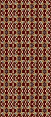 Geleneksel klasik raster altın pürüzsüz desen. Kahverengi, kırmızı ve bej renklerde altın elementler. Barok tarzında kusursuz bir doğulu süsü..