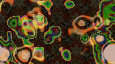 Raster illüstrasyonu. Karalama çiçeği. Güzel kumaş deseni. Zentangle soyut çiçekleri. Düz Çiçek Elementleri Tasarımı. Renkli Bahar Teması çizim şablonu.