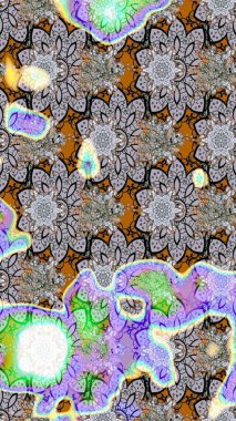 Gri ve nötr renkler üzerine çiçek desenli çizimler, el yapımı papatyalar, papatyalar. Tekrar eden çiçek arkaplanı, zarif gri ve nötr çiçek duvar kağıdı.