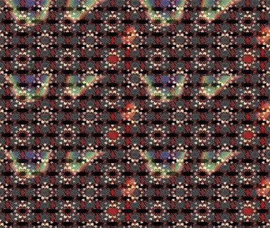 Hint çiçek liyada madalyon deseni. Etnik Mandala süsü. Tekstil, tebrik kartı, boyama kitabı, telefon kılıfı baskı için kullanılabilir. Raster Kına dövme tarzı.