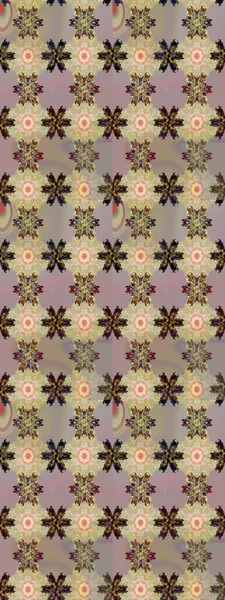 Güzel kumaş deseni. Çiçekler, dallar, bitkiler ve çiçekler. El çizimi. Raster illüstrasyonu.