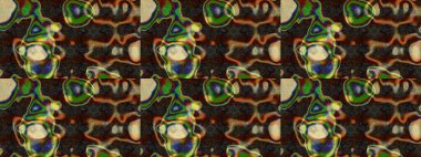 Suluboya tarzında renkler üzerine çiçekler. Raster illüstrasyonunda çiçek deseni çizimi.