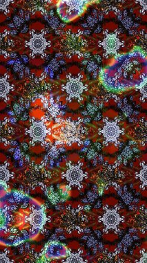 Küçük kahverengi ve gri çiçeklerle oldukça eski bir besin torbası deseni. Tekstil, kumaş, kapaklar, duvar kağıtları, baskı, paket, koleksiyon defteri, örgü, dekupaj için çiçek arkaplanı..