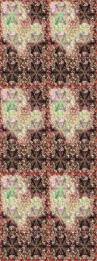 Raster Güzel kumaş deseni. Çiçek arkaplan ile soyut zarafet çizim deseni.