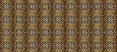 Geleneksel oryantasyon süsü. Klasik klasik klasik arka plan. Kusursuz klasik kahverengi, sarı ve altın desenli.