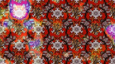 Tekstil, kumaş, kapaklar, duvar kağıtları, baskı, naylon, koleksiyon defteri, örgü, dekupaj için güzel bir eskiz. Küçük kahverengi, kırmızı ve nötr çiçeklerle oldukça kaliteli besin torbası deseni.