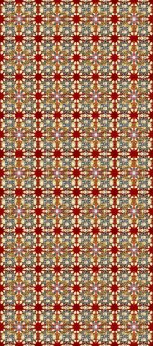 Şam, tasarım için kusursuz desen. Bej, kırmızı ve kahverengi renklerde, altın elementli, pürüzsüz desen.