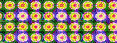 Şatafatlı bahar bahçesi dokusu. Flower eskiz arka planı. Çiçek deseni. Raster illüstrasyonu.