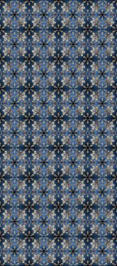 Kusursuz altın desen. Raster altın çiçek süsü brokar kumaş ve cam desenli. Altın elementli mavi, gri ve bej renkler. Çiçek desenli altın metal..