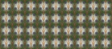 Barok tarzında kusursuz bir doğulu süsü. Raster geleneksel altın pürüzsüz desen nötr ve gri renkler.