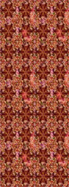 Tekstil için figür. Şirin, zarif çiçekler Raster illüstrasyonu. Davetiye ve kartpostal tasarımı için dekoratif çiçek unsurları. Poster ya da kapak için arka plan. Yapraklı çizim deseni.