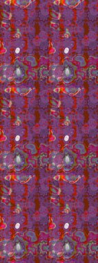 Raster deseni. Küçük çiçekte güzel bir desen var. Çiçek arkaplan. Çiçek kompozisyonu. - mor ve kahverengi çiçekler. Çiçek kolajı. Doğa.