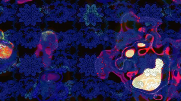 Sketch pattern with fantasy flowers, natural wallpaper, floral decoration curl illustration. Home decor. Paisley print hand drawn elements.