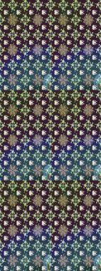 Raster illüstrasyonu. Mor renkte zarif çiçek buketi suluboya. Renkli Bahar Teması eskiz kalıbı. Düz Çiçek Elementleri Tasarımı.