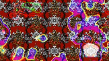 Paket kağıdı için en iyisi. Doğal kozmetik ürünleri, parfüm, çiçekçi dükkanı için bahar ihalesi tasarımı. Kırmızı ve gri lale çiçekli Raster eskiz deseni. Karşılama ya da düğün geçmişi olarak kullanılabilir.