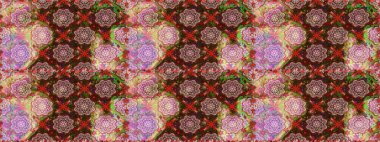 Üst manzara, yumuşak stil. Çiçek kompozisyonu, el boyası, hassas şablon. Sevgililer günü ve tebrik kartı konsepti için şık bir davetiye. Kahverengi ve nötr renklerde manzaralı çiçek deseni.